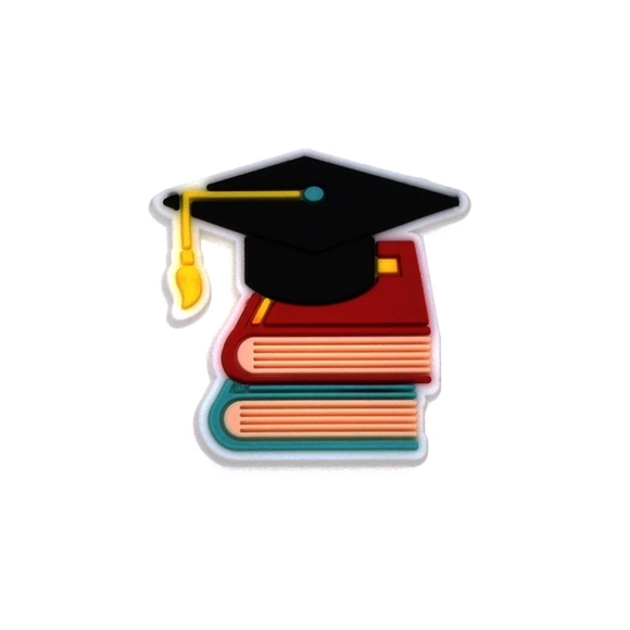 Graduate Croc Charm Set | Graduation Jibbitz | Croc Accessories | Bracelet Charm - Picture 4 of 6